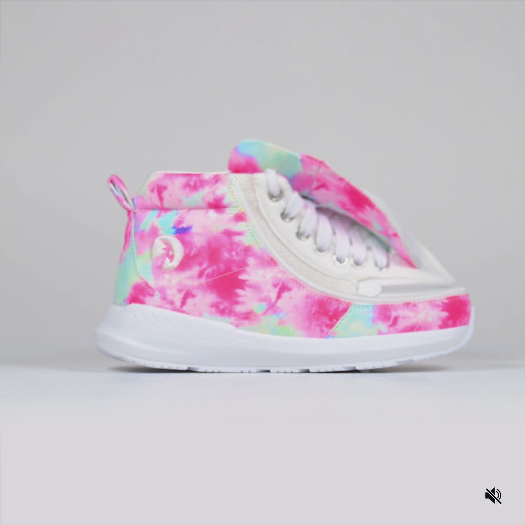 Video of Pink Watercolor BILLY Goat Classic High on a white background