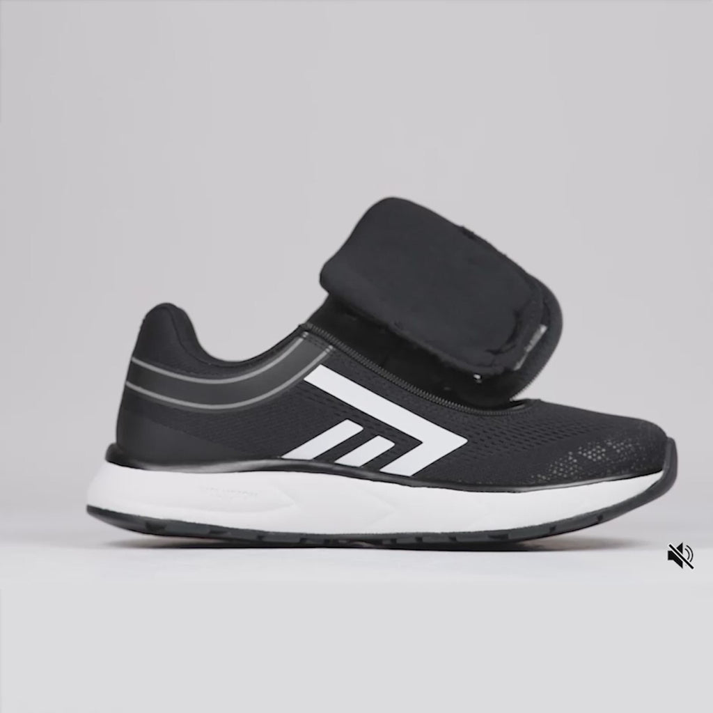 Video of Women's Black/White BILLY Sport Inclusion on a white background