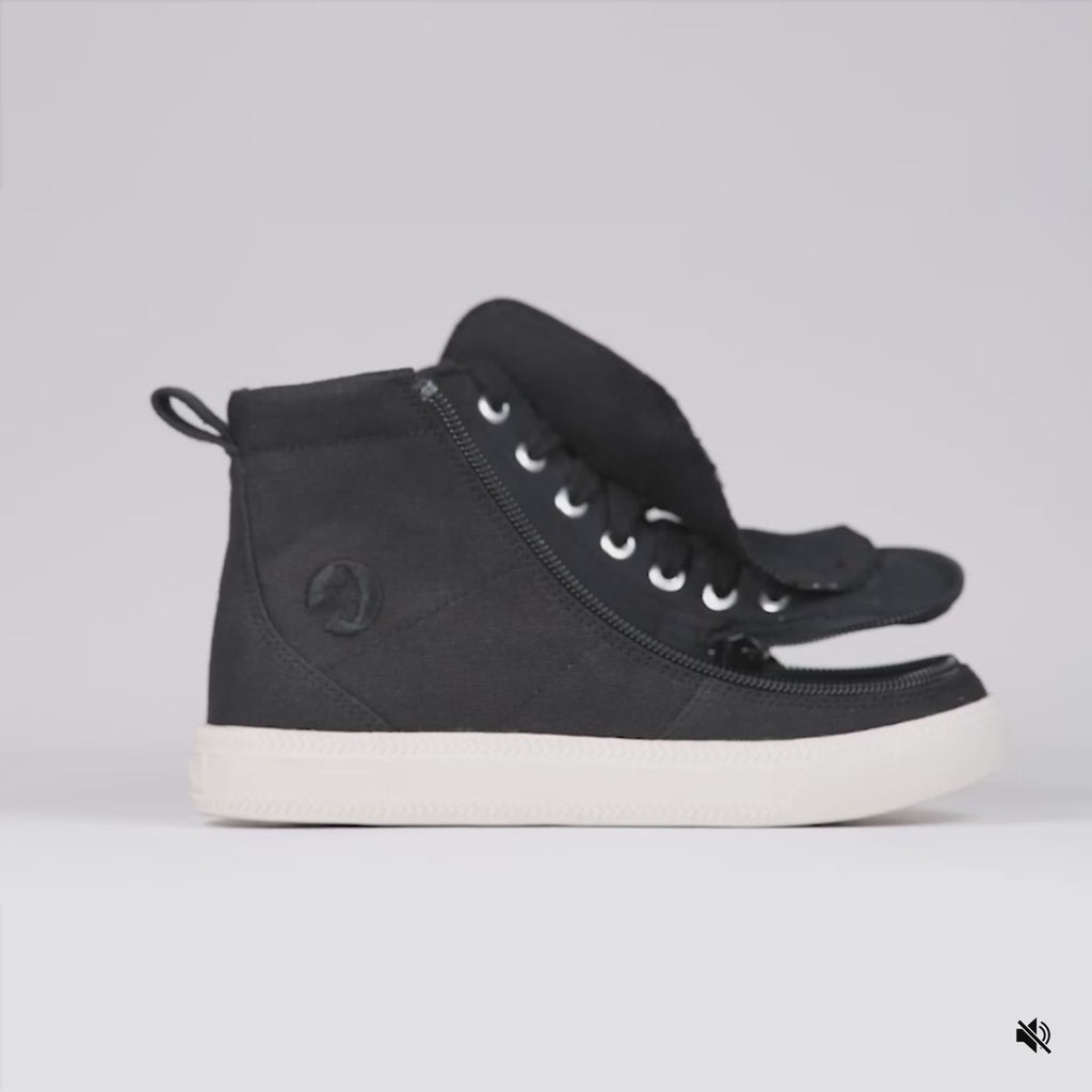 Video of Black/White BILLY Classic Lace High on a white background