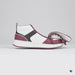Video of Women's White/Wine/Black BILLY Comfort DZ High on a white background
