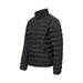 MagnaReady Weatherproof Water-Resistant Puffer Jacket in Black - detail view