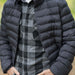 MagnaReady Weatherproof Water-Resistant Puffer Jacket in Black - lifestyle shot