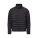 MagnaReady Weatherproof Water-Resistant Puffer Jacket in Black - front view