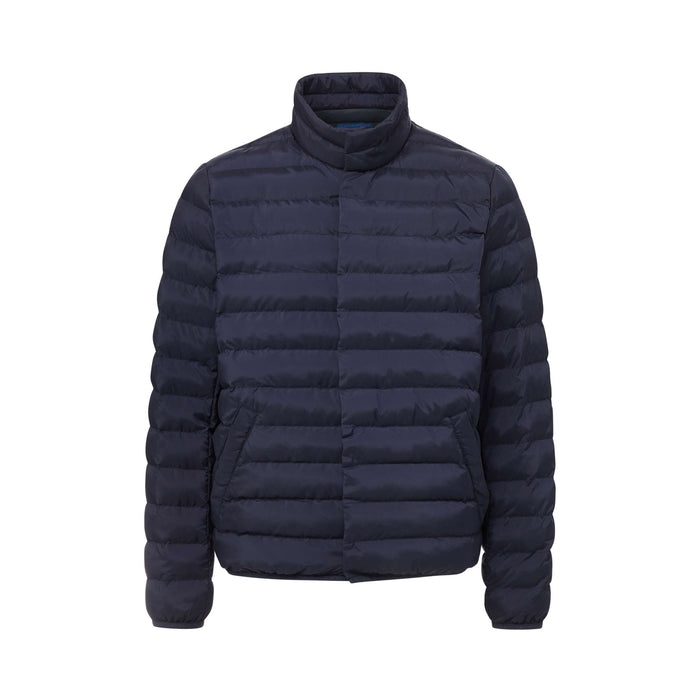MagnaReady Weatherproof Water-Resistant Puffer Jacket in Navy - front view