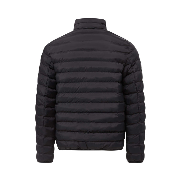 MagnaReady Weatherproof Water-Resistant Puffer Jacket in Black - back view
