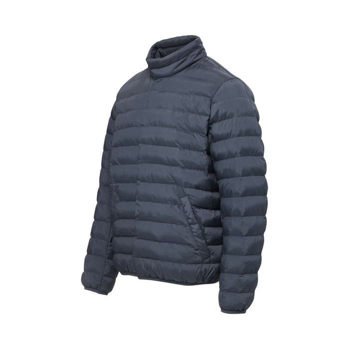 MagnaReady Weatherproof Water-Resistant Puffer Jacket in Pewter - detail view