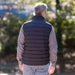 MagnaReady Weatherproof Puffer Magnetic Front Vest in Black - back view
