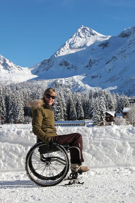 Wheel Blades S- Wheelchair skis for snow and sand (pair)