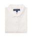 MagnaReady White Pique Knit Short Sleeve Polo with Magnetic Closures - lifestyle shot