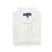 MagnaReady White Pique Knit Short Sleeve Polo with Magnetic Closures - lifestyle shot