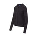 MagnaReady Women's Black Adaptive Magnetic Knit Cardigan Sweater - second front view