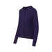 MagnaReady Women's Navy Adaptive Magnetic Knit Cardigan Sweater - classic front view