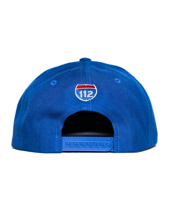 AMPLIFE BLUE & GREEN FLAT BILL SNAPBACK - HATS - AMPLIFE™