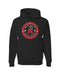 AMPLIFE DEATH CHEATER BLACK & RED HOODIE - HOODIES - Amplife®