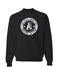 AMPLIFE DEATH CHEATER BLACK & WHITE CREWNECK SWEATSHIRT - CREWNECK SWEATSHIRTS - Amplife®