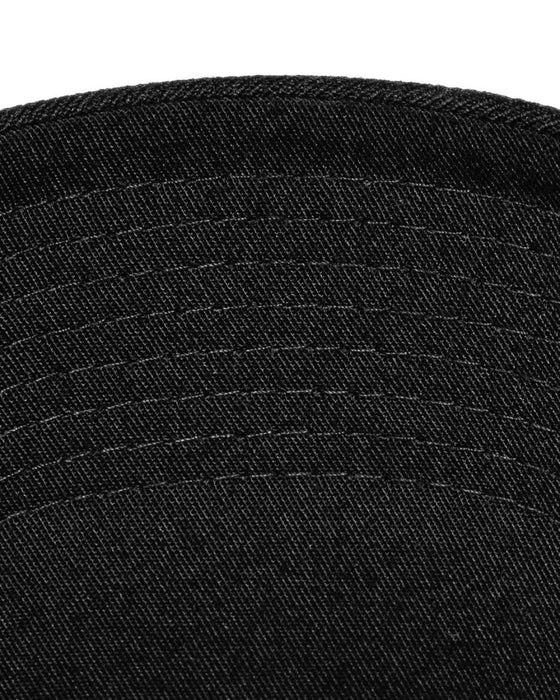 AMPLIFE LOGO PVC PATCH BLACK CURVED BILL SNAPBACK - HATS - AMPLIFE™