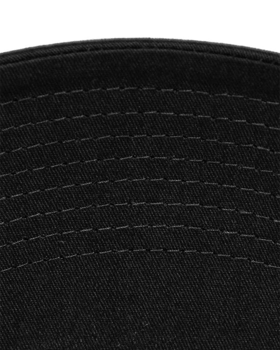 AMPLIFE LOGO PVC PATCH BLACK WHITE & BLACK CURVED BILL TRUCKER SNAPBACK - HATS - AMPLIFE™