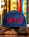 AMPLIFE NAVY & RED FLEXFIT FLAT BILL FITTED - HATS - Amplife®