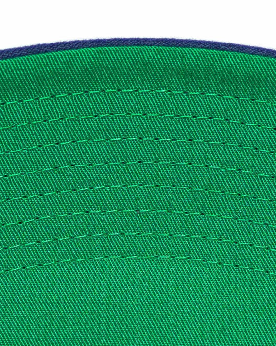 AMPLIFE NAVY & WHITE FLAT BILL SNAPBACK - HATS - AMPLIFE™