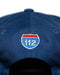 AMPLIFE NAVY & WHITE FLAT BILL SNAPBACK - HATS - AMPLIFE™