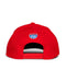 AMPLIFE RED & GOLD CURVED BILL SNAPBACK - HATS - AMPLIFE™
