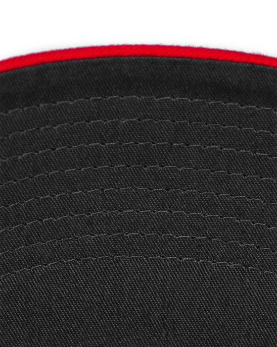 AMPLIFE RED & GOLD CURVED BILL SNAPBACK - HATS - AMPLIFE™
