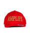 AMPLIFE RED & GOLD CURVED BILL SNAPBACK - HATS - Amplife®