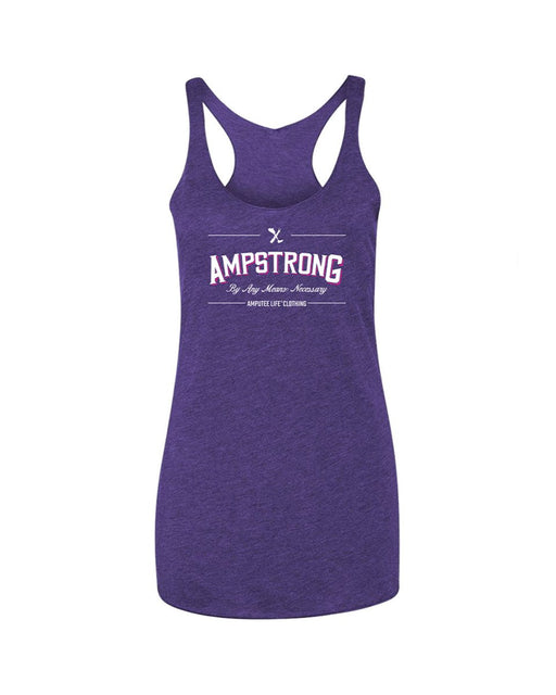 AMPSTRONG PURPLE & PINK TANK TOP - TANK TOPS - Amplife®