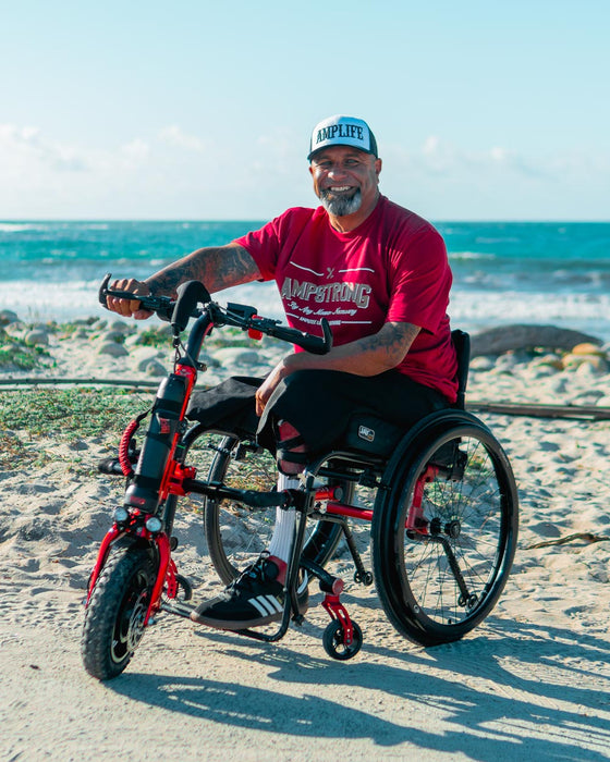 ABDUL NEVAREZ RIDING HIS FIREFLY 2.5 AT PEBBLE BEACH