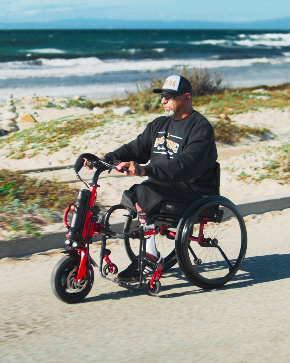 Rio Mobility Firefly 2.5 Electric Scooter Wheelchair Attachment — Amplife®