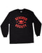 SEVERED SOCIETY NEVER SURRENDER BLACK & RED LONG SLEEVE - LONG SLEEVES - Amplife®