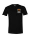 WARNING LOST A LIMB LEFT CHEST & BACK PRINT BLACK T-SHIRT - T-SHIRTS - AMPLIFE™